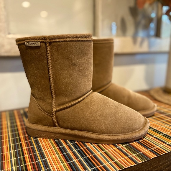 BEARPAW Kids' Eva NeverWet Sheepskin Boots - Picture 4 of 4